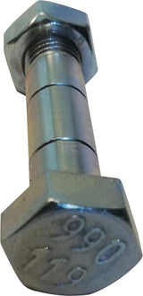 Scherschraube mit Mutter (25x), M14x67, 10.9, TYP 40/45