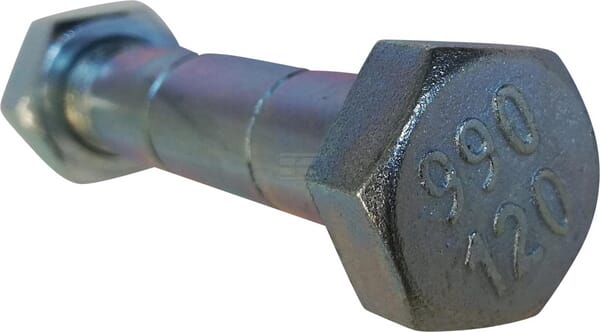 Scherschraube mit Mutter (10x), M16x84, 10.9, Typ 50/60
