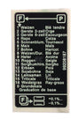 Aufkleber Getreidesorten FMG55 D