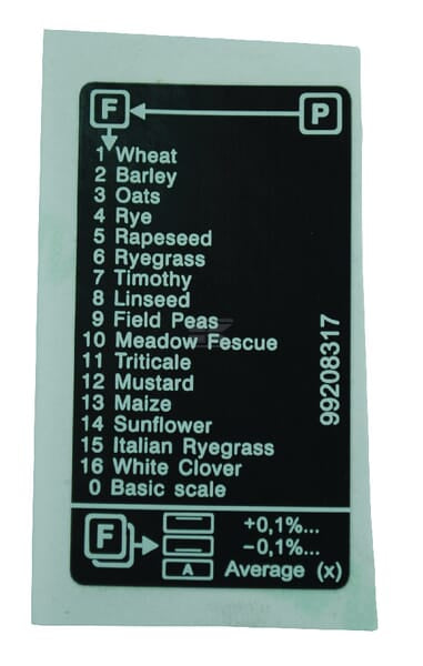 Aufkleber Senf FMG55 GB