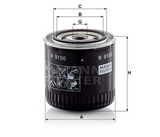 W 9100 Wechselfilter