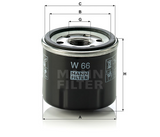 W 66 Wechselfilter SpinOn