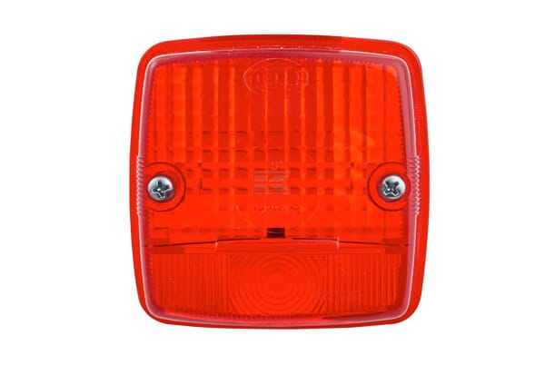 Lichtscheibe rot