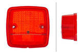 Lichtscheibe rot
