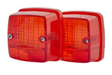 Lichtscheibe rot
