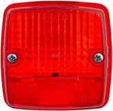Lichtscheibe rot