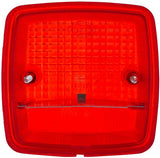 Lichtscheibe rot