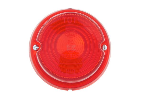 Lichtscheibe rot