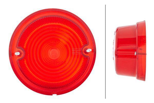 Lichtscheibe rot