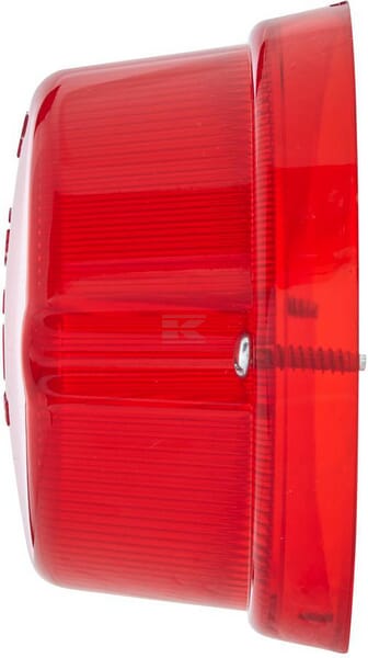 Lichtscheibe rot