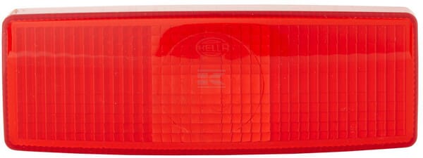 Lichtscheibe rot