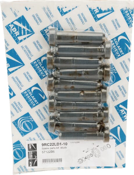 Radnabenschrauben 16x M12 x 1,5 x 40