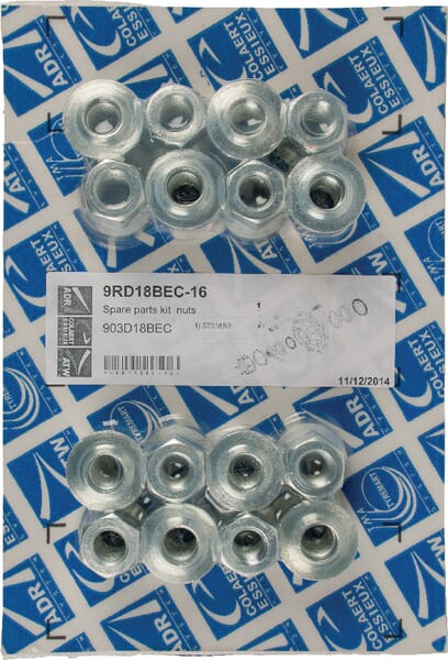 Radmuttersatz M18x1,50 Stahl