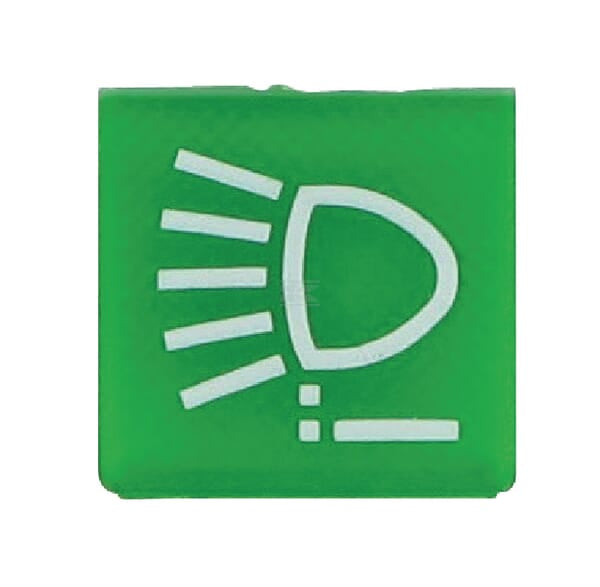 Symbol Scheinwerfer vorn