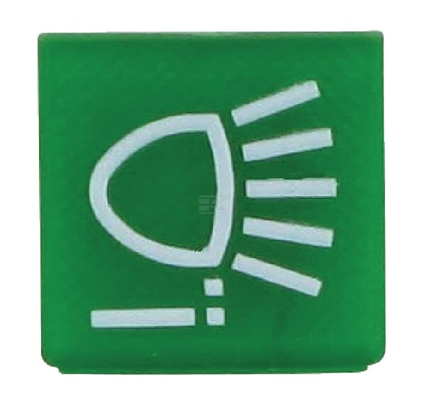 Symbol Scheinwerfer hinten