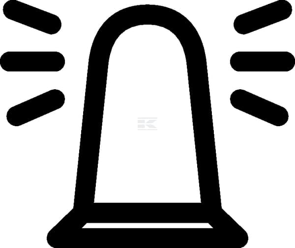 Symbol Rundumleuchte