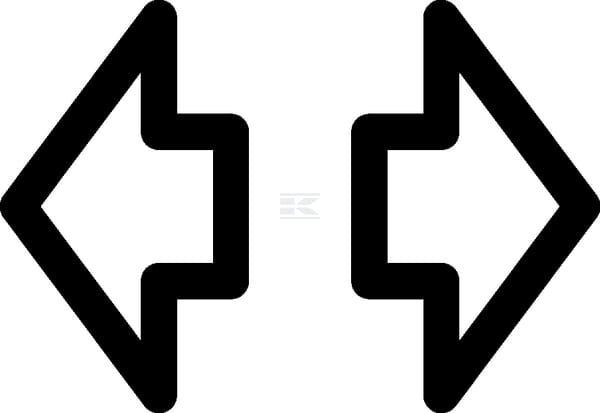 Symbol Fahrtrichtungsanzeiger