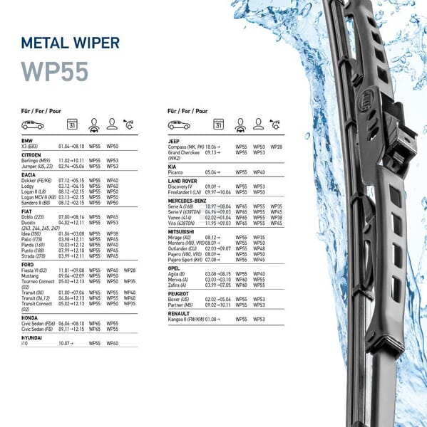 Wischerblatt WP22 550mm