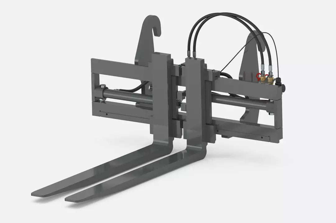 Weidemann Palettengabel hydraulisch duo
