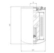 A211T250BM Wechselfilter SpinOn
