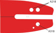 Führungsschiene AdvanceCut ™ 91 Serie  16 "3/8" 1,3 mm