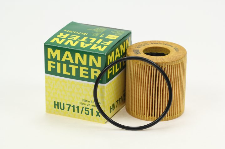 HU 711/51 x Ölfilterelement, metallfrei