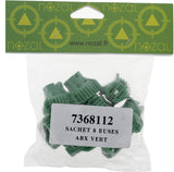 Nozal, Flachstrahldüse, ABX, Grün, 80°, Keramik, Bayonet