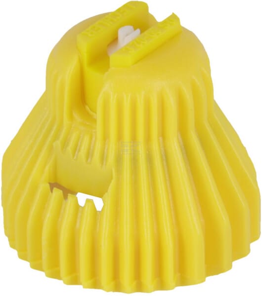 Nozal, Flachstrahldüse, ABX, Gelb, 80°, Keramik, Bayonet