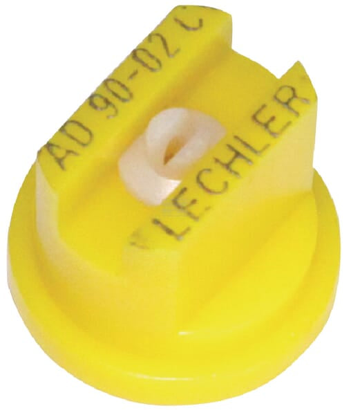 Lechler, Flachstrahldüse, AD, Gelb, 90°, Keramik, SW8