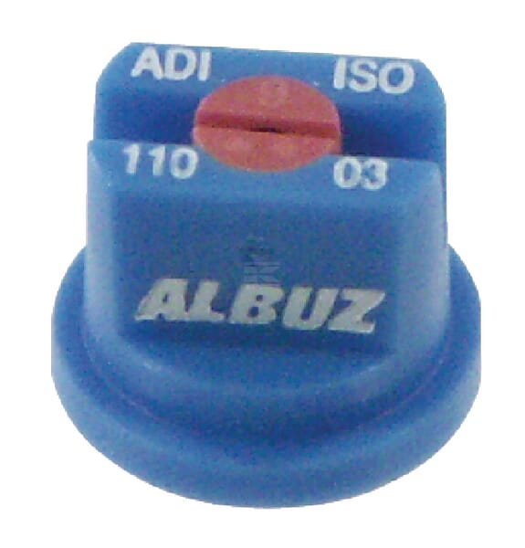 Albuz, Flachstrahldüse, AD, Blau, 110°, Keramik, SW8