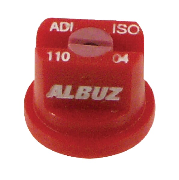Albuz, Flachstrahldüse, AD, Rot, 110°, Keramik, SW8