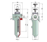 KMGP00028 Plattenspaltfilter, 0,4 mm Spaltweite
