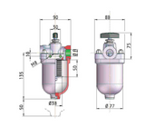 KMGP00002 Plattenspaltfilter, 0,1 mm Spaltweite