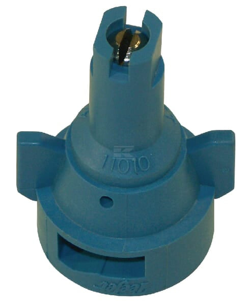 TeeJet, Injektordüse, AIC, Hellblau, 110°, Edelstahl, Bayonet