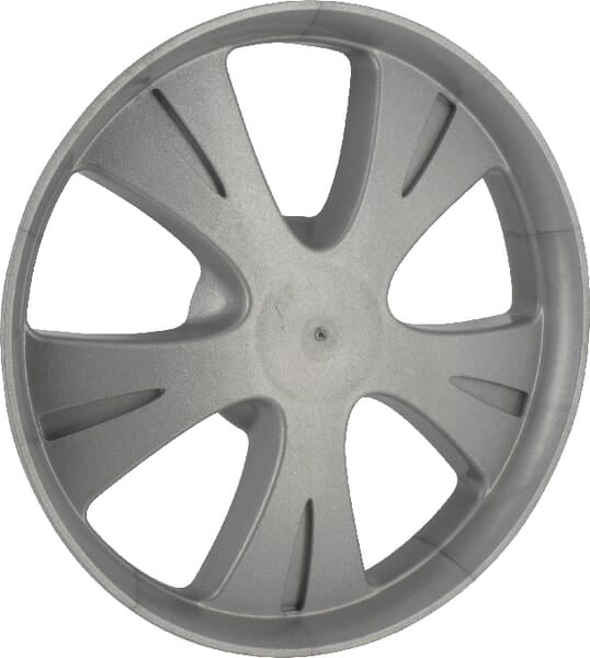 Radblende, D200, Rotax, silber
