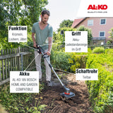 AL-KO Akku-Bodenhacke TL 1820 AL-KO 18 V BOSCH HOME AND GARDEN COMPATIBLE