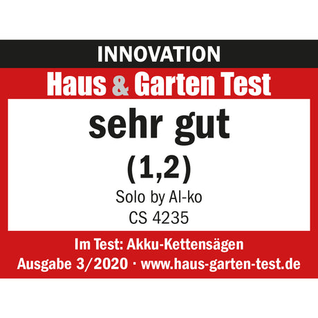 solo® by AL-KO Akku-Kettensäge 36V Cs 4235 + 25 Cm Set