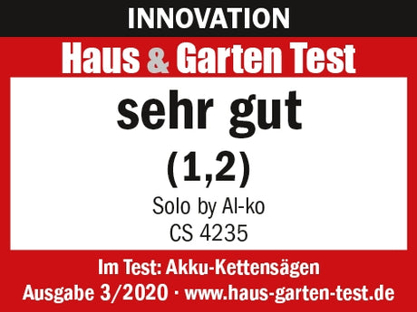solo® by AL-KO Akku-Kettensäge Cs 4235 + 25 Cm Schwert