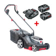 AL-KO Akku-Rasenmäher 3.22 Li Easy AL-KO 18 V BOSCH HOME AND GARDEN COMPATIBLE  inkl. 2 Akkus und Ladegerät