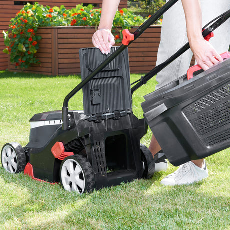 AL-KO Akku-Rasenmäher 3.22 Li Easy AL-KO 18 V BOSCH HOME AND GARDEN COMPATIBLE  inkl. 2 Akkus und Ladegerät