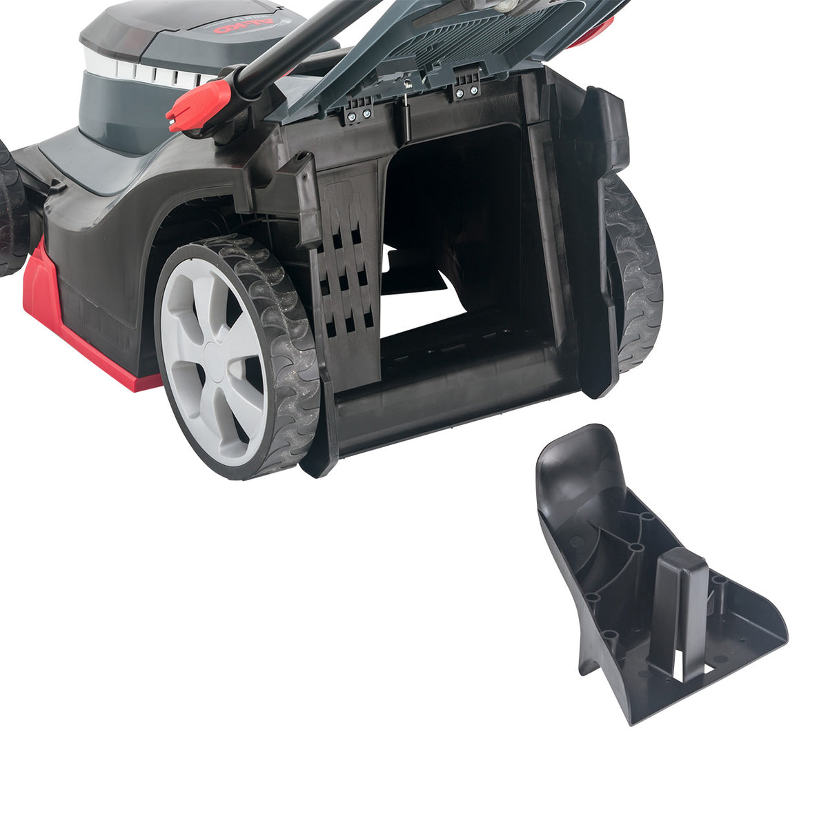 AL-KO Akku-Rasenmäher 382 Li Premium AL-KO 18 V BOSCH HOME AND GARDEN COMPATIBLE inkl. 2 Akkus und Ladegerät