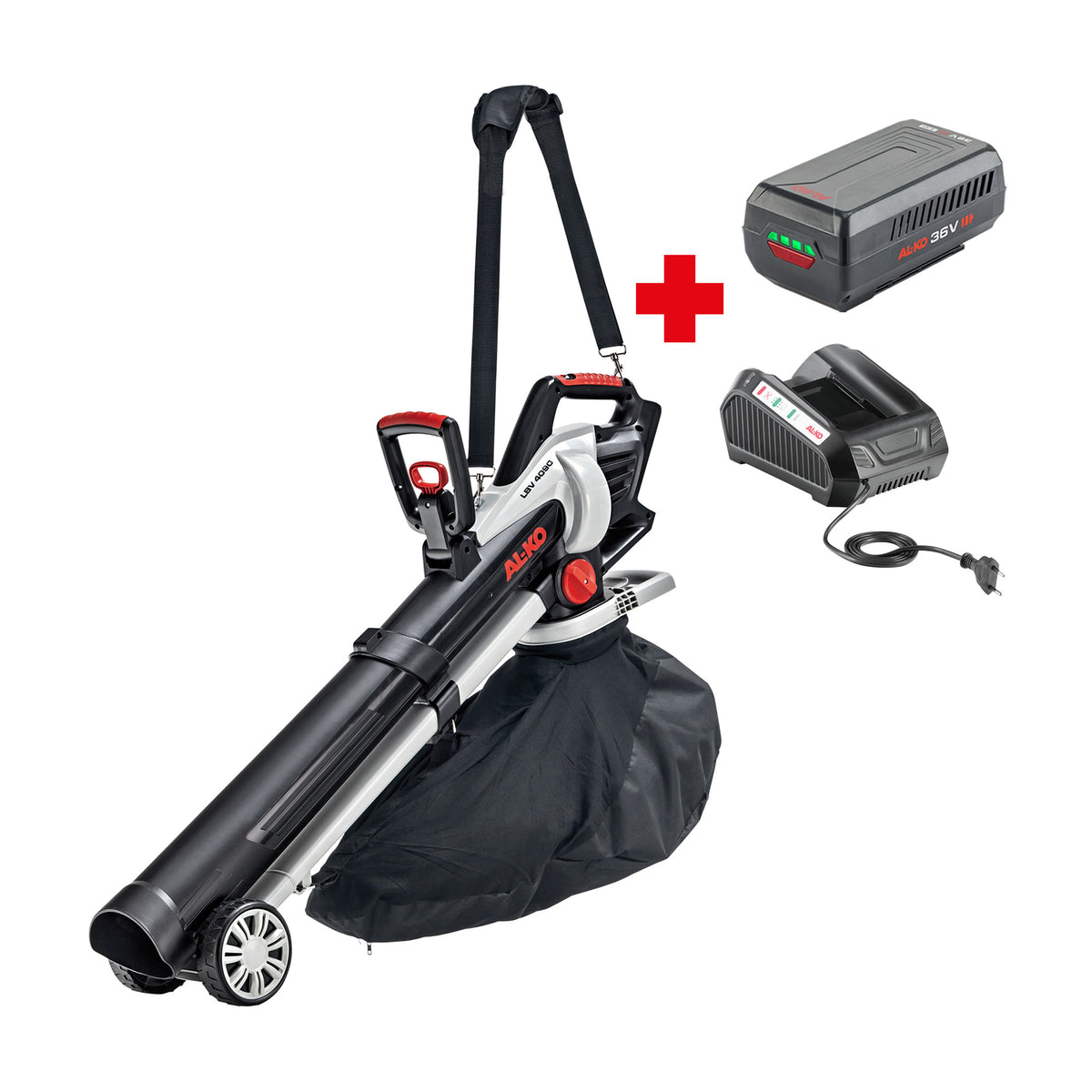 AL-KO AL-KO 36 V Akku-Laubsauger LBV 4090 inkl. Akku und Ladegerät