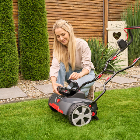 AL-KO AL-KO Akku-Spindelmäher Razor Cut 38.6 Li HM Comfort inkl. Akku und Ladegerät