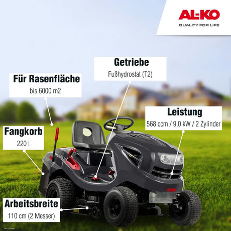 AL-KO AL-KO Benzin-Rasentraktor Comfort 18-103.4 HD-A V2