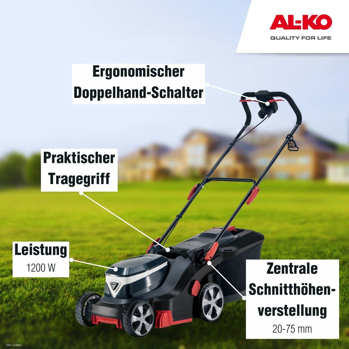 AL-KO AL-KO Elektro-Rasenmäher 32.2 E Comfort
