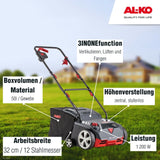 AL-KO AL-KO Elektro-Vertikutierer 32.4 Basic Care