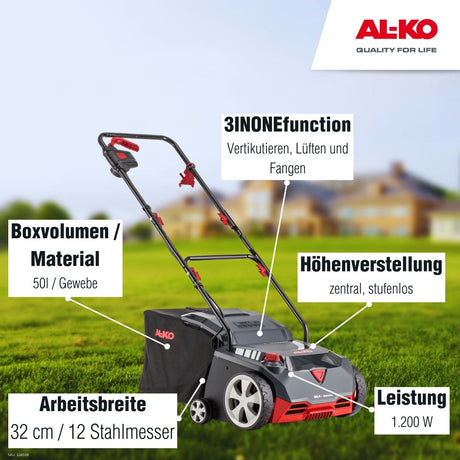 AL-KO AL-KO Elektro-Vertikutierer 32.4 Basic Care