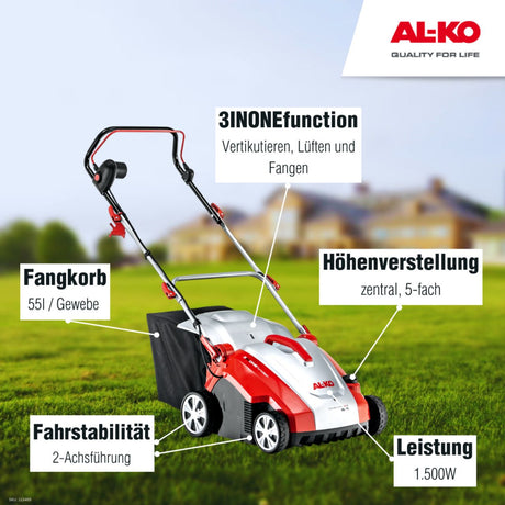 AL-KO AL-KO Elektro-Vertikutierer Combi Care 36 E Comfort