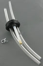 Hose with transit rubber