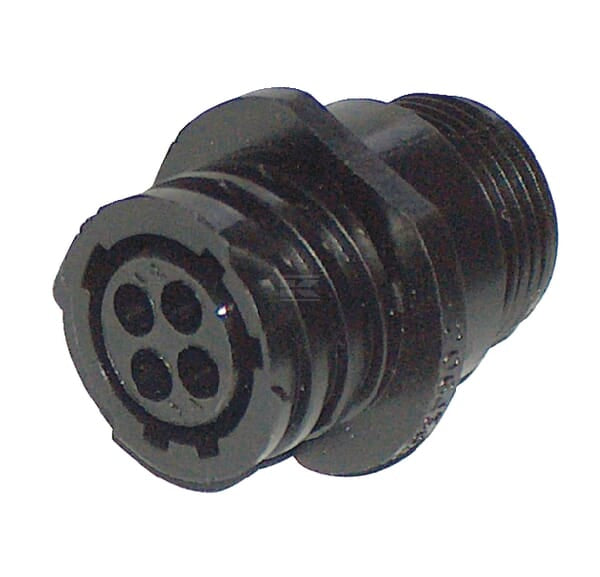 Steckergehäuse 4 P. R-weiblich CPC